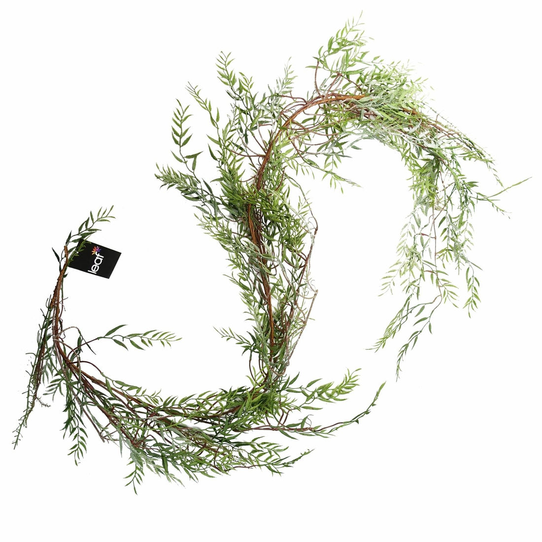 200cm Artificial Garland Trailing Hanging Willow Plant Realistic — Botanik artificial plants