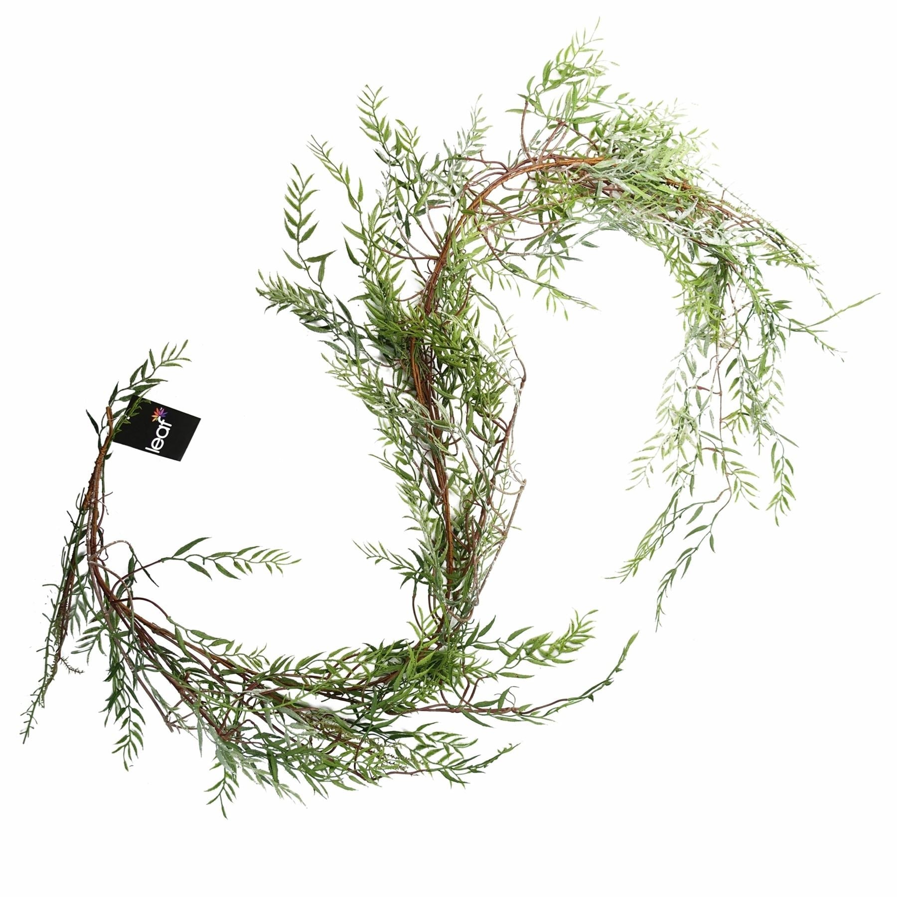 200cm Artificial Garland Trailing Hanging Willow Plant Realistic — Botanik artificial plants