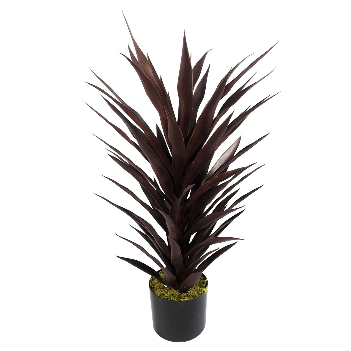 85cm Dark Red Yucca Plant Artificial — Botanik artificial plants