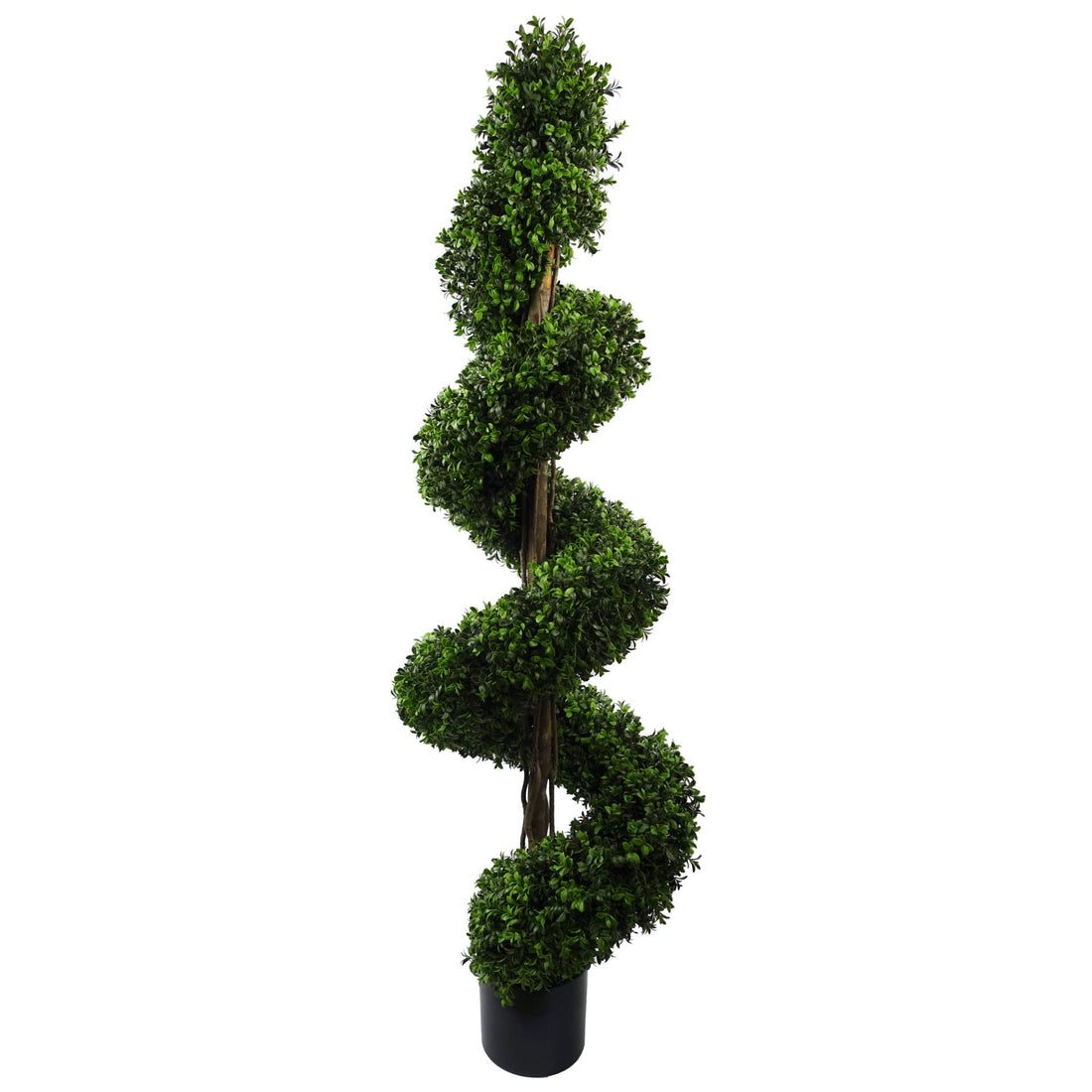 150cm Sprial Buxus Artificial Tree UV Resistant Outdoor — Botanik artificial plants