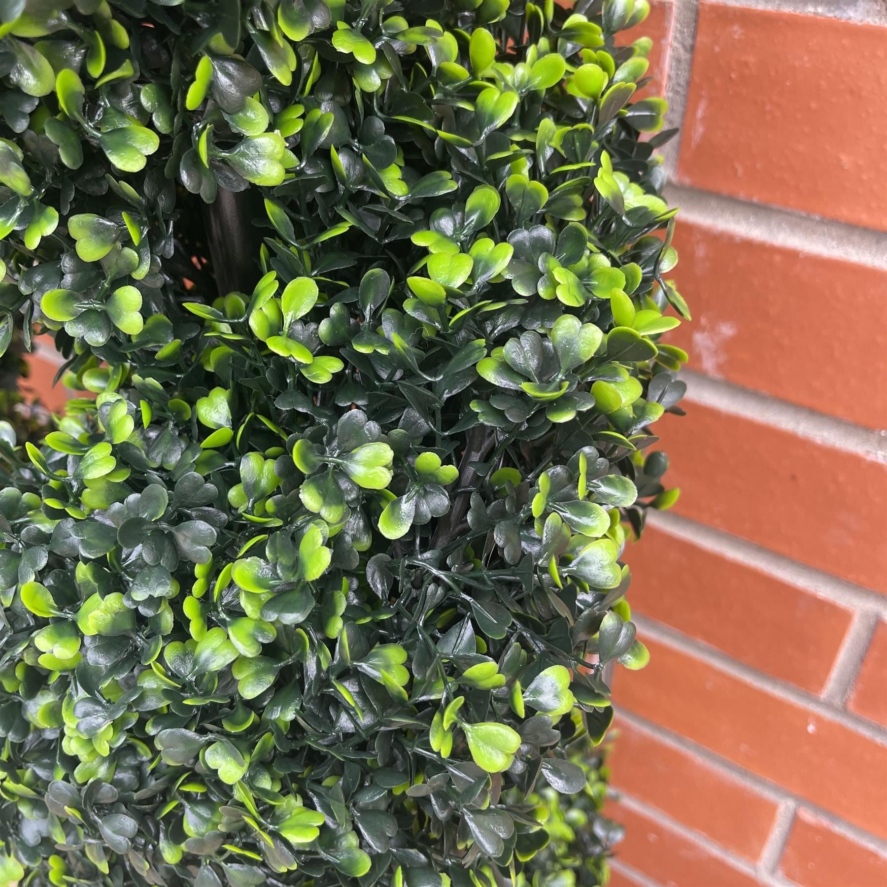 120cm Artificial Natural Boxwood Spiral Topiary - Premium Quality
