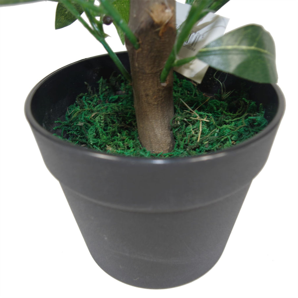 50cm Botanik Artificial Realistic Bay Laurel Topiary Ball Tree