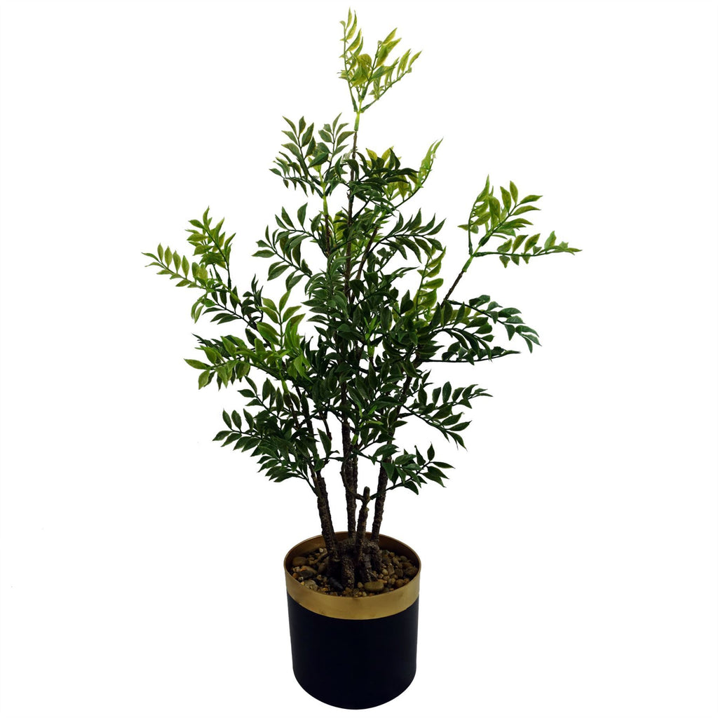60cm Artificial Nandina Bonsai Ficus Tree - Premium Quality