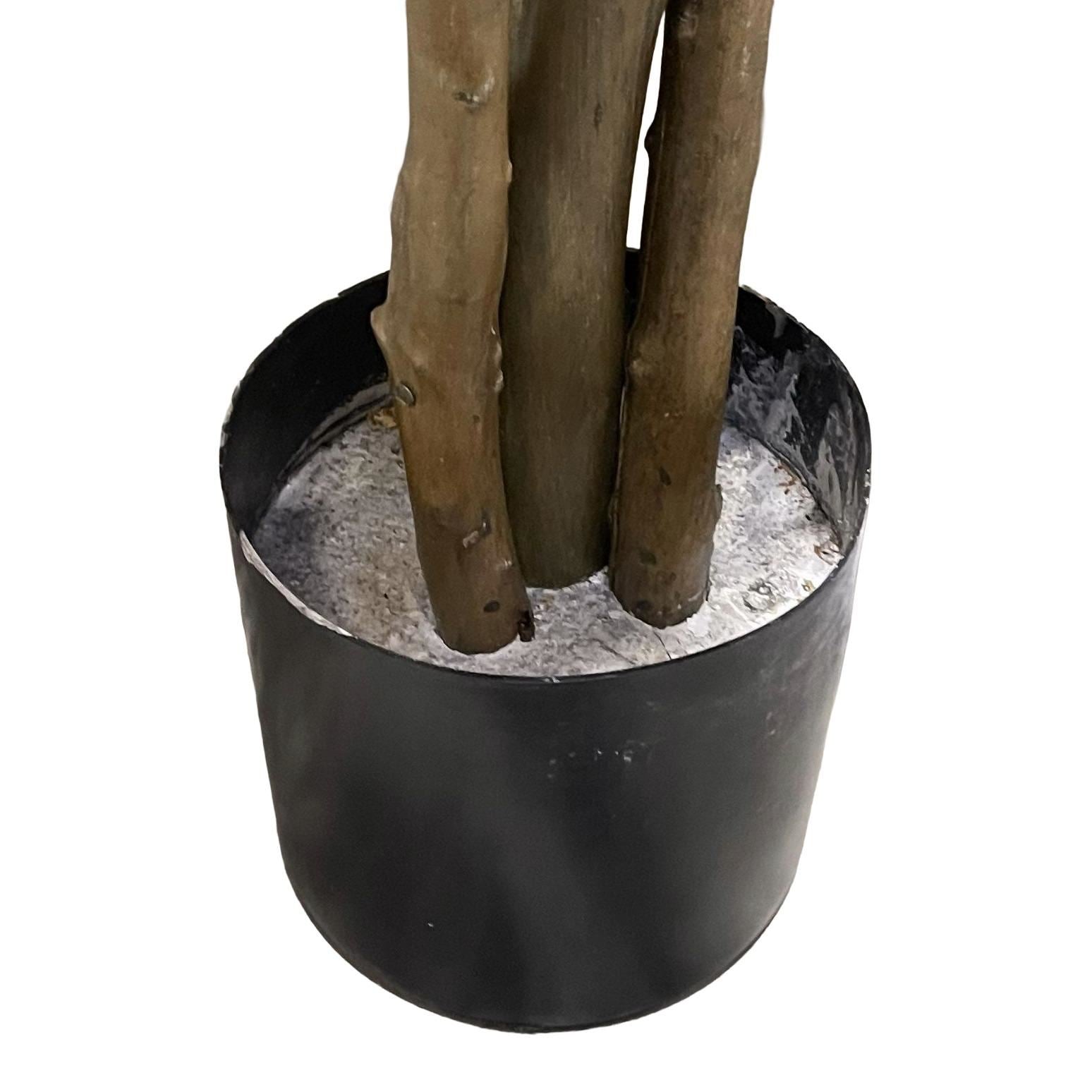 180cm Artificial Fire Retardant Lychee Ball Tree with 3774 Leaves and Natural Trunk - Premium Quality
