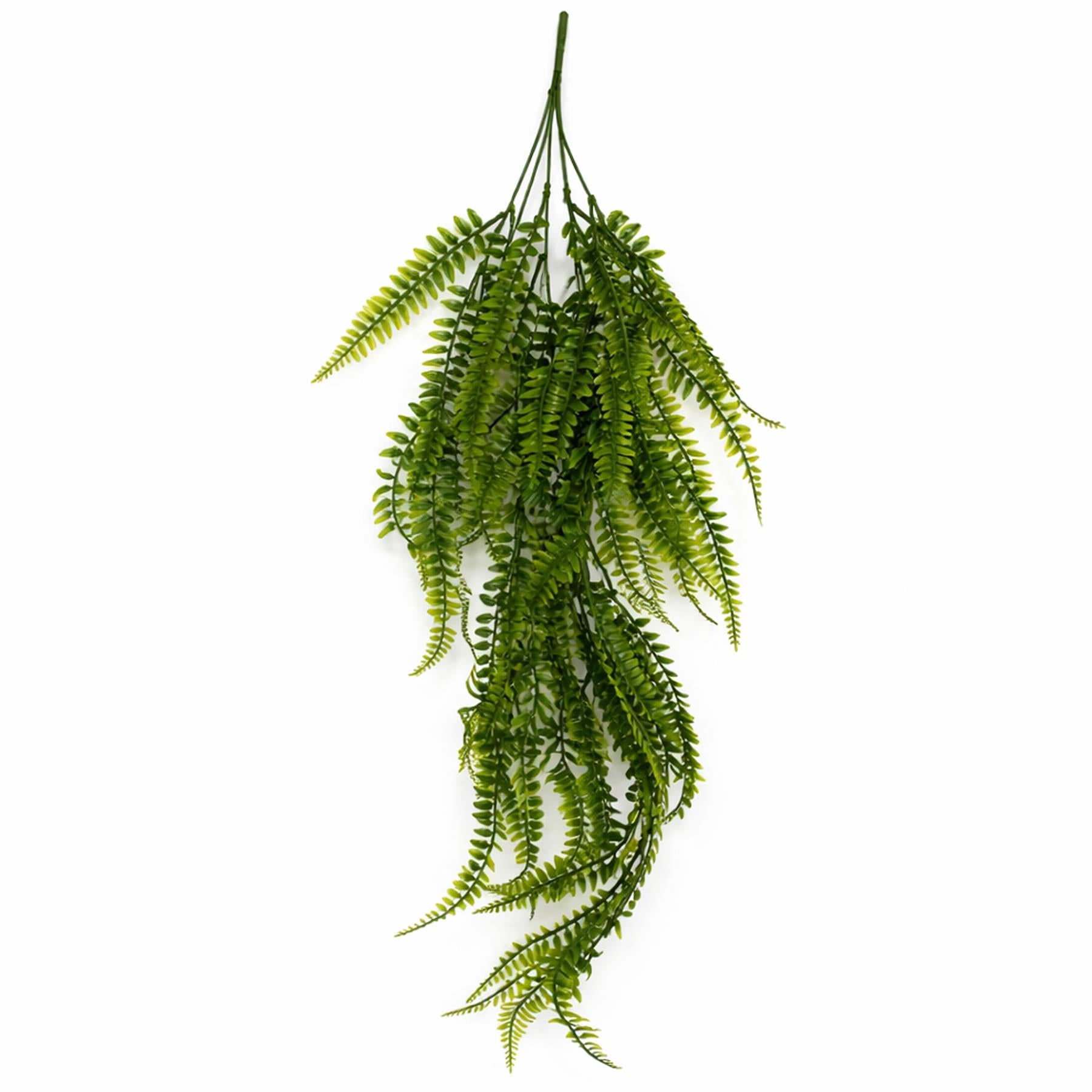 75cm Artificial Trailing Fern Plant Hanging Faux Greenery - Premium Quality