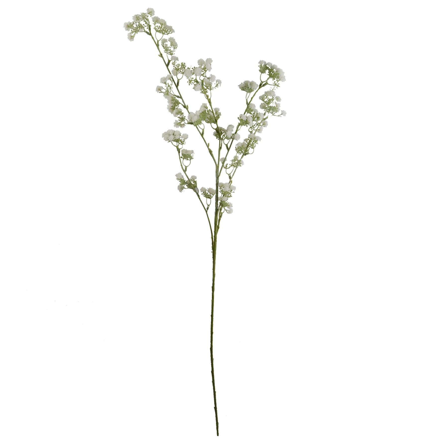 Artificial Pack of 6 x 85cm Gypsophila White Stem - Premium Quality