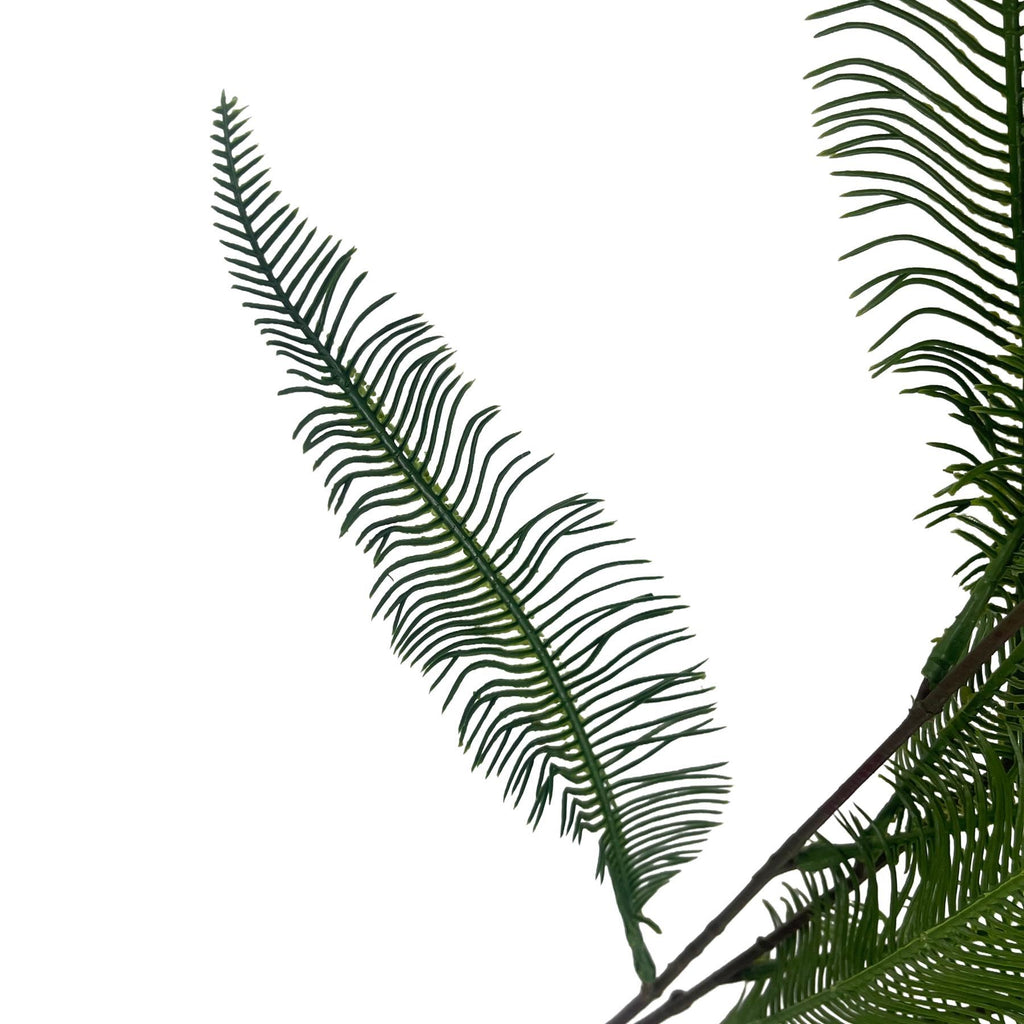 Pack of 6 x 100cm Artificial Fern Spray - Premium Quality