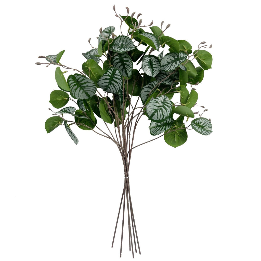 Pack of 6 x 70cm Artificial Zebra Foliage - Premium Quality