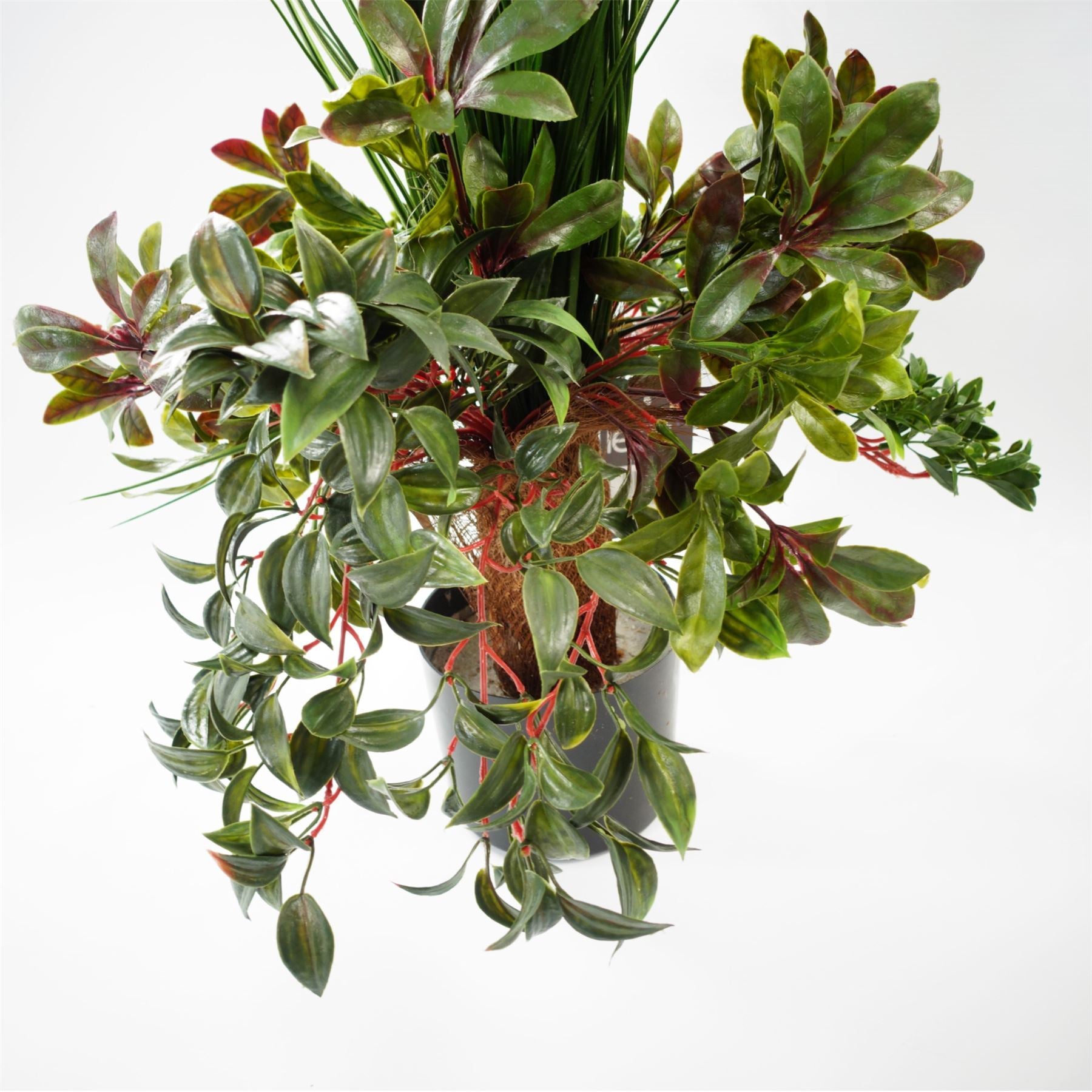 90cm UV Potted UV Grass Plant with Artificial Display Foliage - Premium Quality