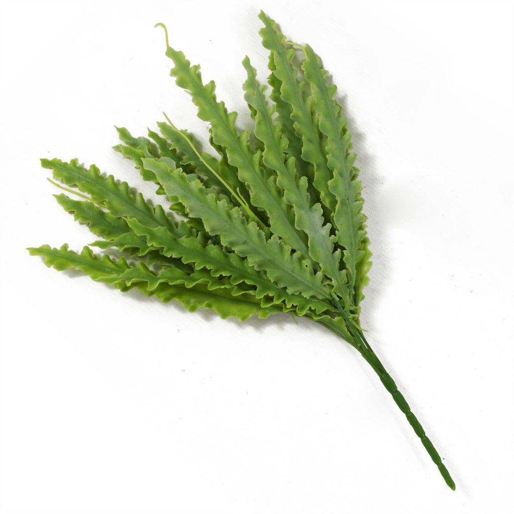 12 x 40cm Artificial Crocodile Fern Plant - Premium Quality