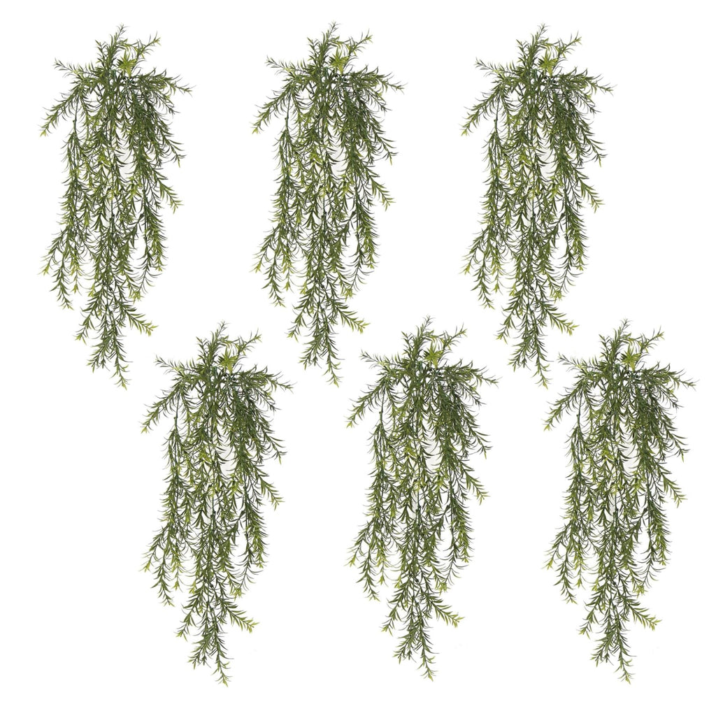 Hanging UV and Fire Resistant Artificial Spider Fern Plant 78cm - Premium Quality