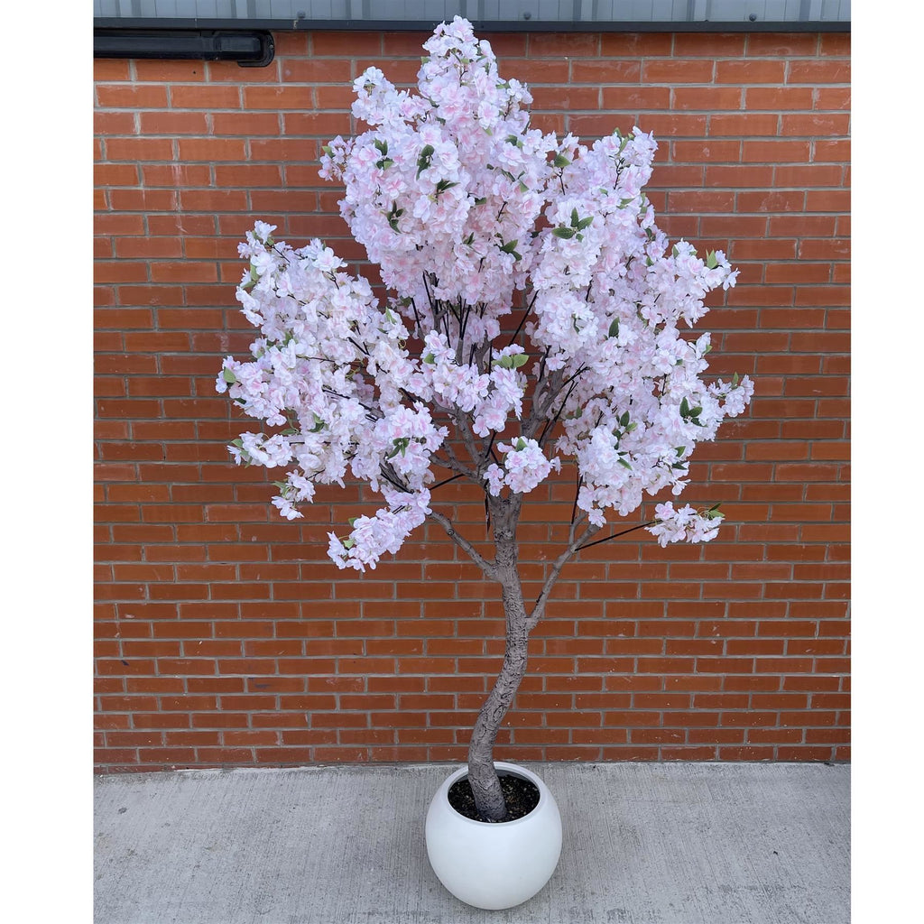 260cm XXL Artificial Cherry Blossom Tree with Decorative Planter - Premium Quality