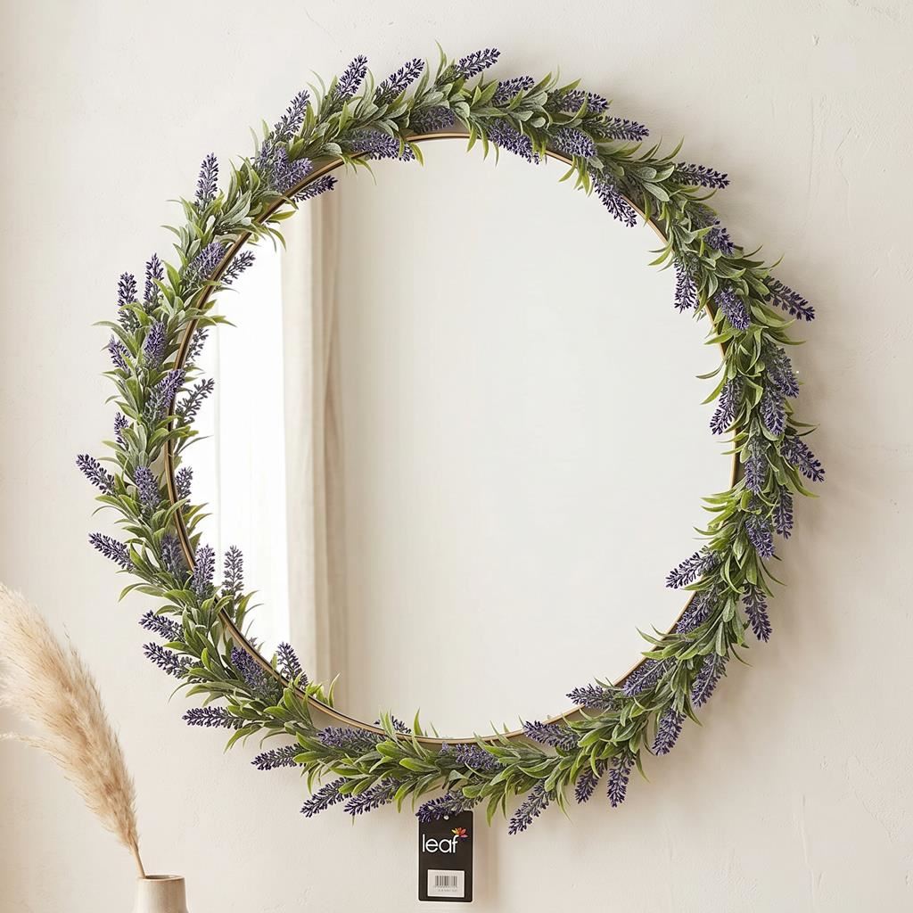 140cm Artificial Lavender Greenery Garland Hanging Decoration - Premium Quality