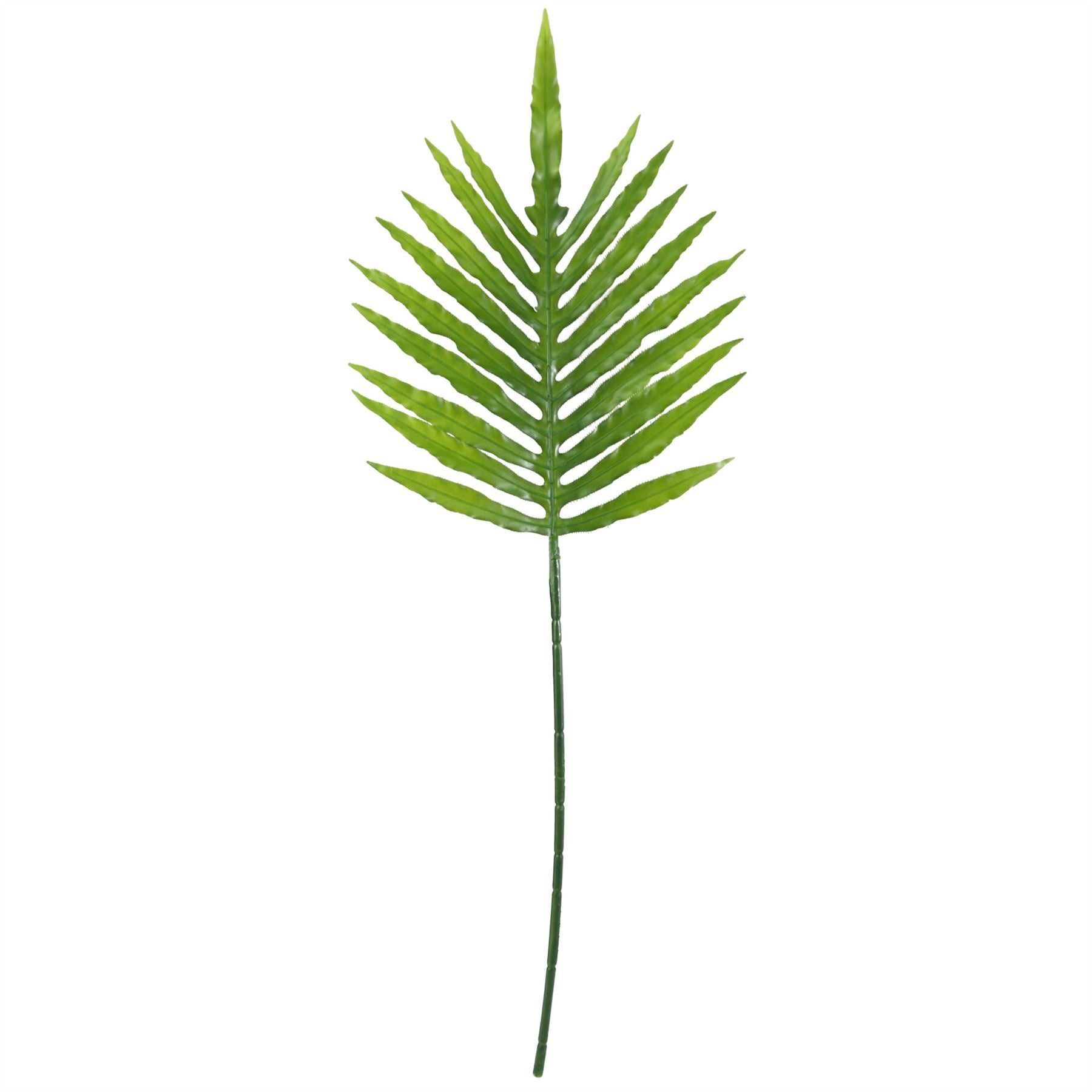 80cm Ball Vase Artificial Tropical Palm Leaves - Premium Quality