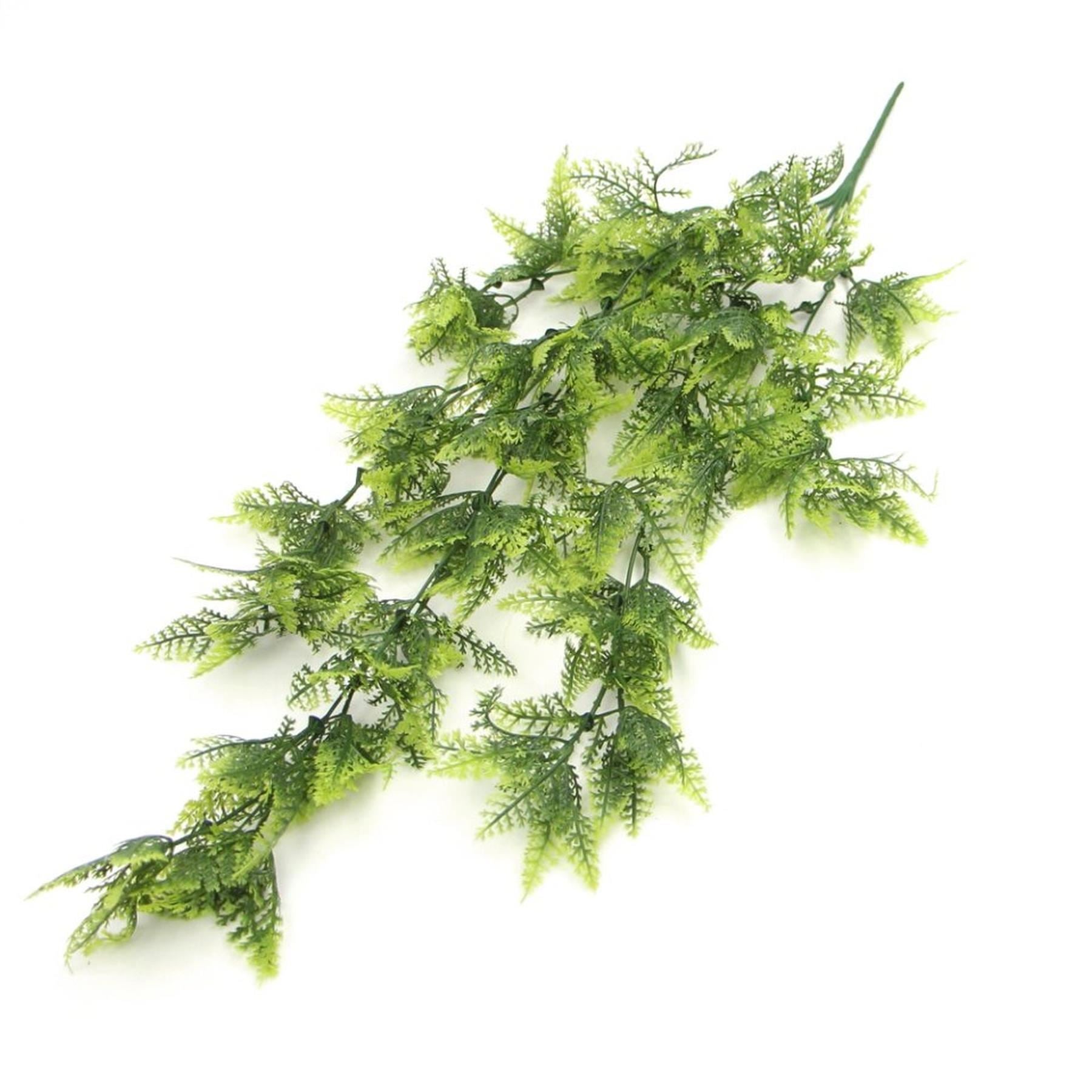 Hanging UV and Fire Resistant Artificial Boston Fern Plant 75cm - Premium Quality
