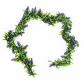 140cm Artificial Lavender Greenery Garland Hanging Decoration - Premium Quality