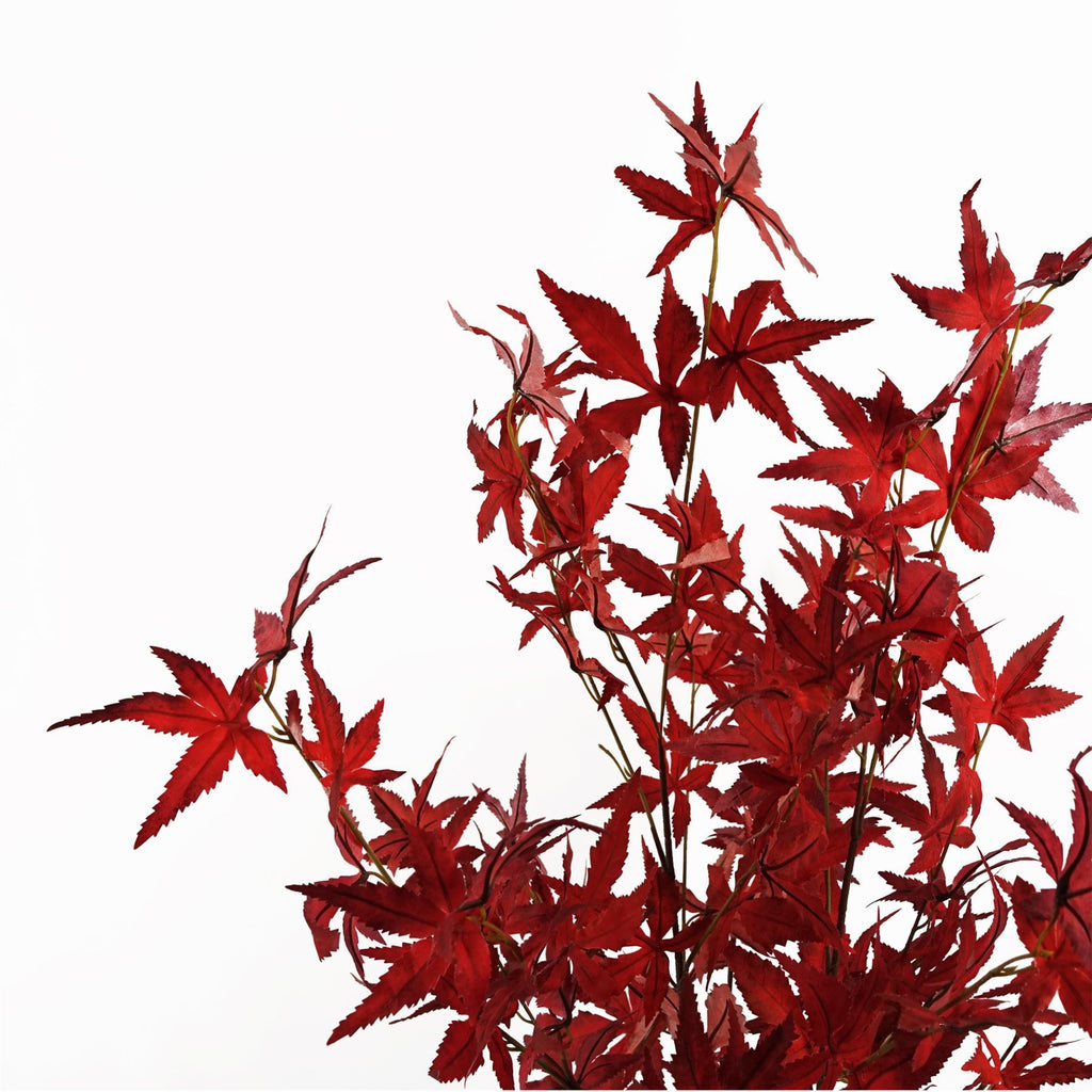 120cm Artificial Red Maple Tree - Premium Quality