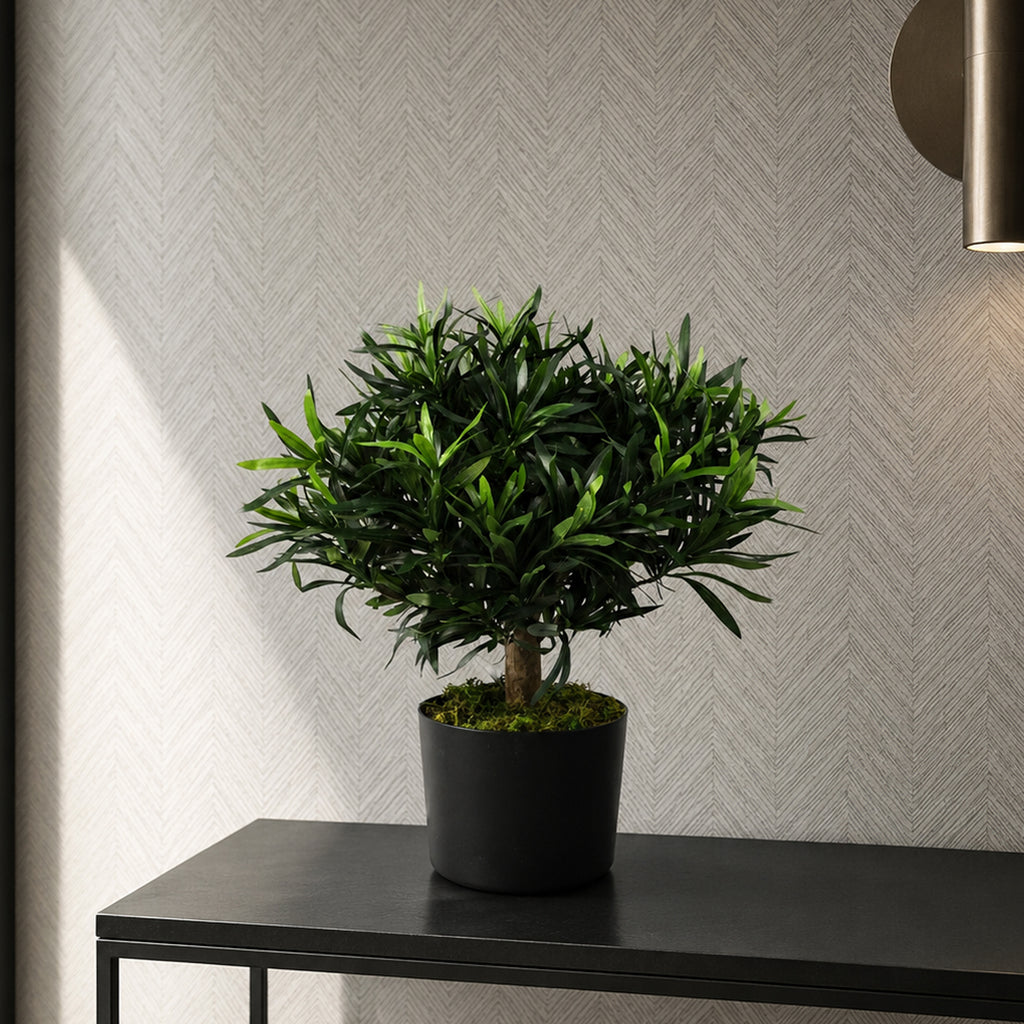 40cm Podocarpus Bush Artificial Plant