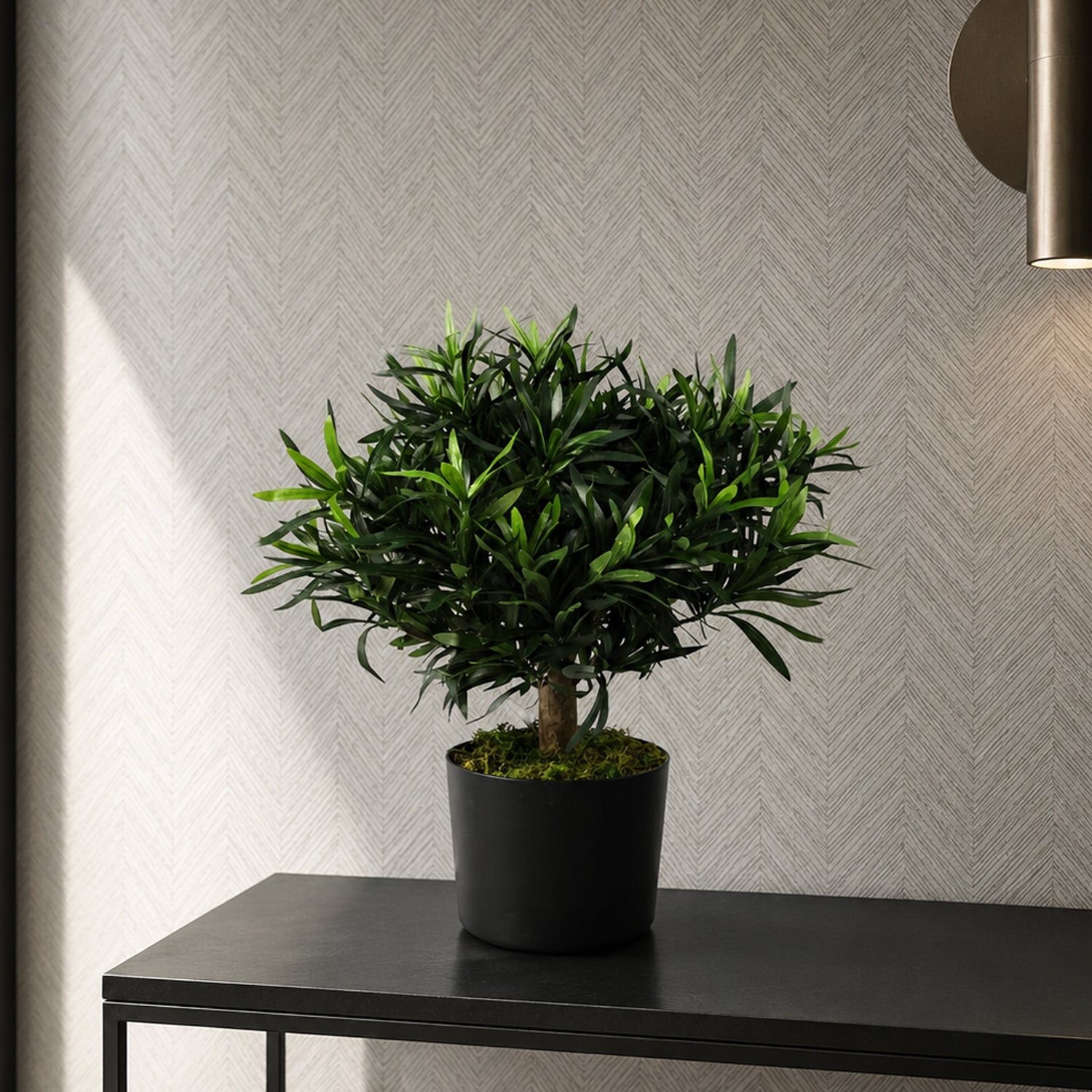 40cm Podocarpus Bush Artificial Plant
