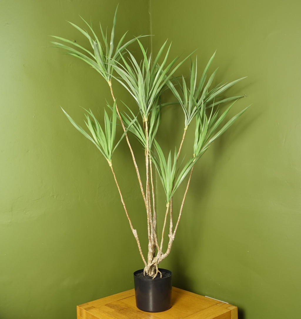 125cm Dragon Plant Dracaena Tree Artificial Natural Look