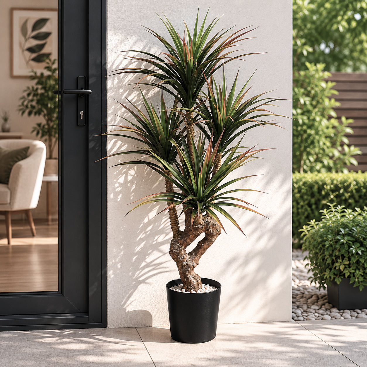105cm Artificial UV Resistant Yucca Tree with 179 Leaves