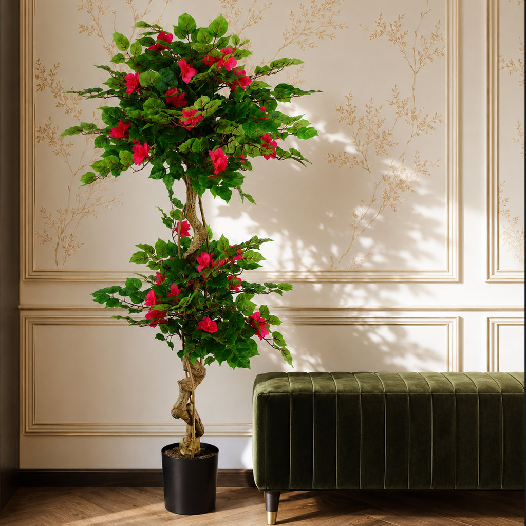 150cm Pink Japanese Artificial Silk Bougainvillea Tree