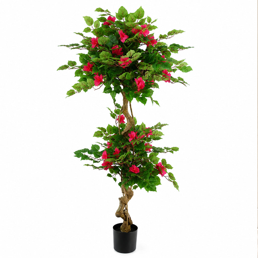 150cm Pink Japanese Artificial Silk Bougainvillea Tree (image 6 of 6)