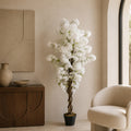 150cm Artificial White Cherry Blossom Tree
