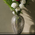 35cm Smoke Grey Bubble Vase