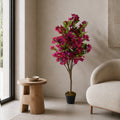 120cm Artificial Pink Bougainvillea Tree