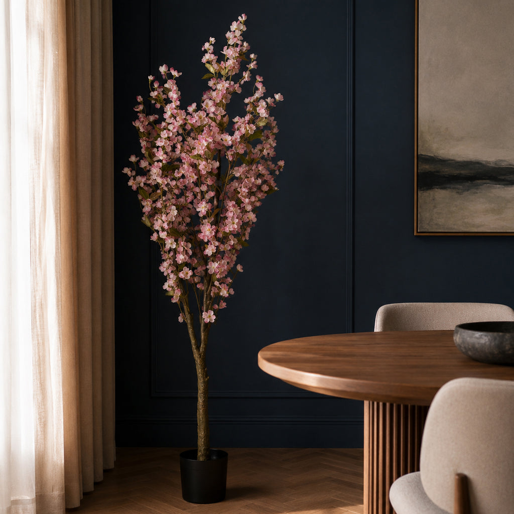 180cm Artificial Pink Cherry Tree - Premium Quality