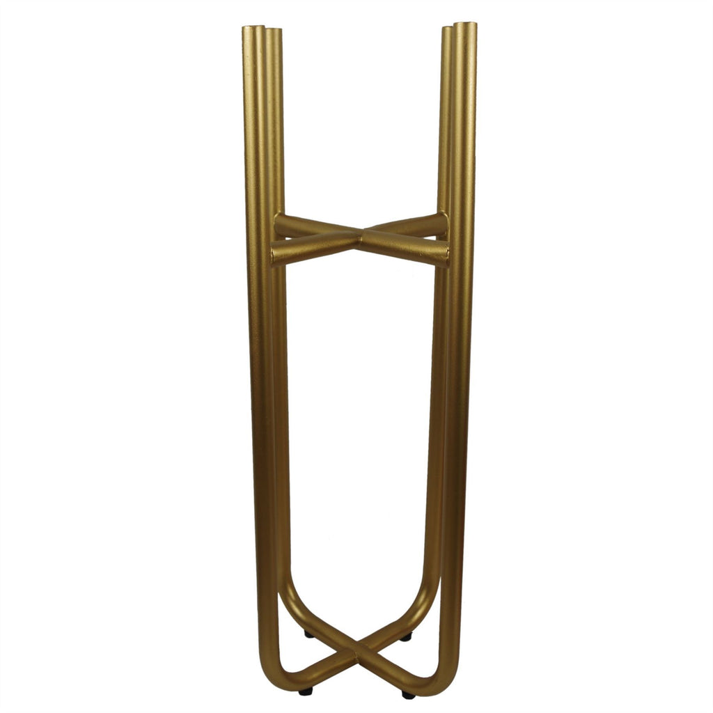 Large Gold Planter Stand (Planter not included) 62cm x 18cm - Premium Quality