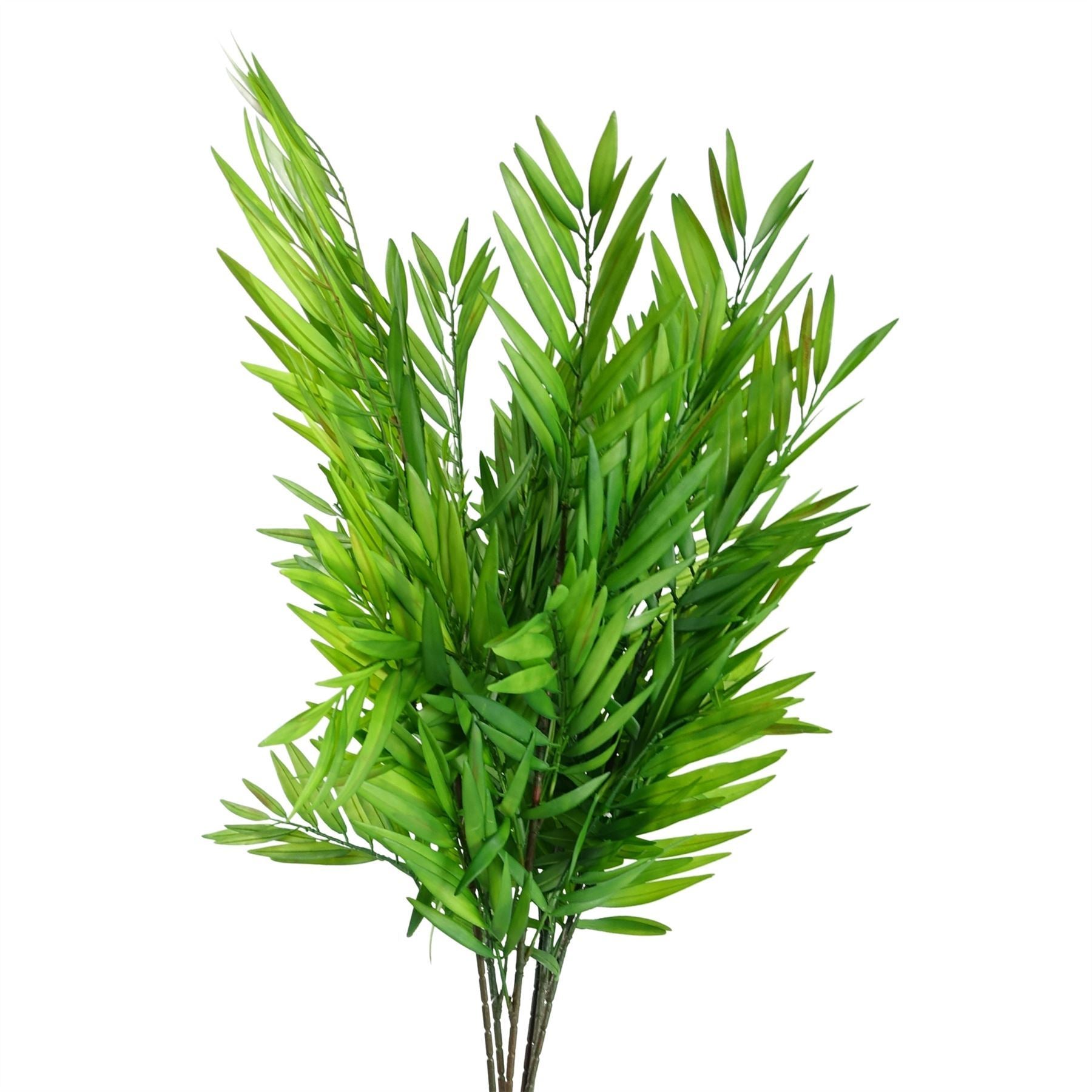 Artificial Pack of 6 x 85cm Bamboo Fern Stem - Premium Quality