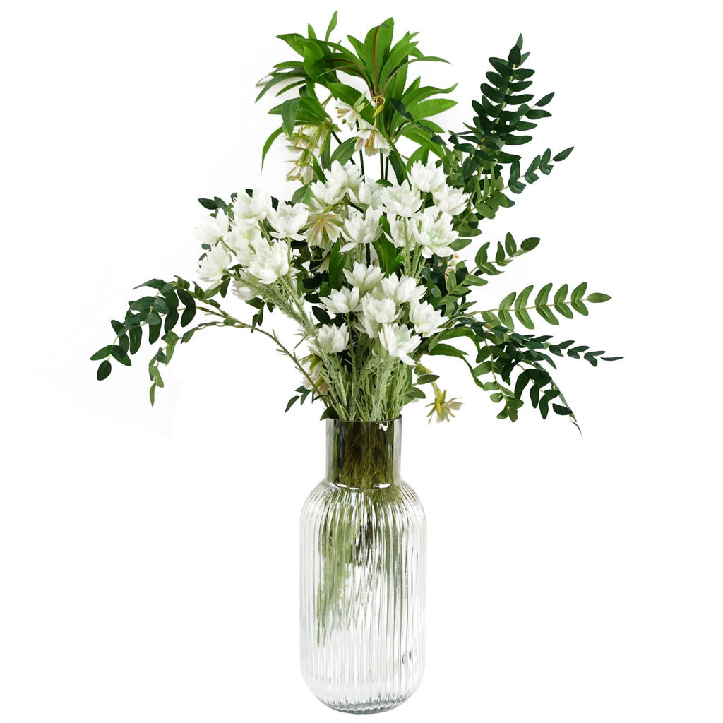 Pack of 6 x 90cm Artificial Hainan Elaeocarpus Stem - Premium Quality