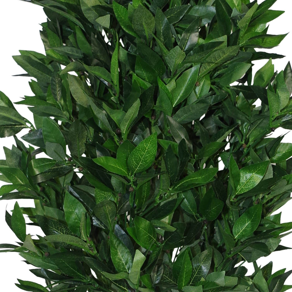 120cm Leaf Realistic Artificial Bay Cone Laurel Topiary