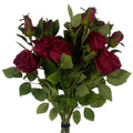 Pack of 6 x 60cm Artificial Red Rose Flower - Premium Quality
