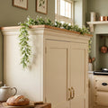 170cm Artificial White Flowering Greenery Garland Hanging Decoration - Premium Quality