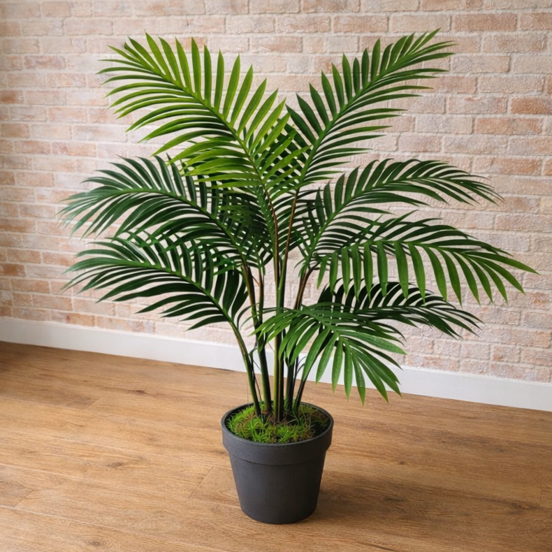 90cm Leaf Design UK Large Realistic Artificial Palm Tree