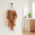 75cm Artificial Trailing Foliage Plant Dusty Orange Hanging Faux Greenery - Premium Quality