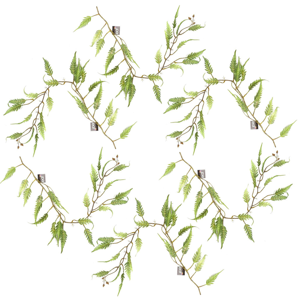 125cm Artificial Trailing Hanging Fern Foliage Plant Realistic