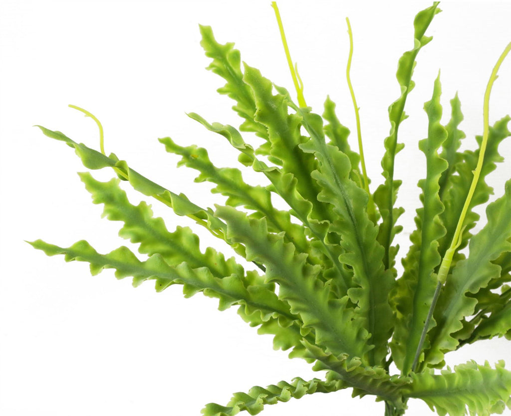 12 x 40cm Artificial Crocodile Fern Plant - Premium Quality