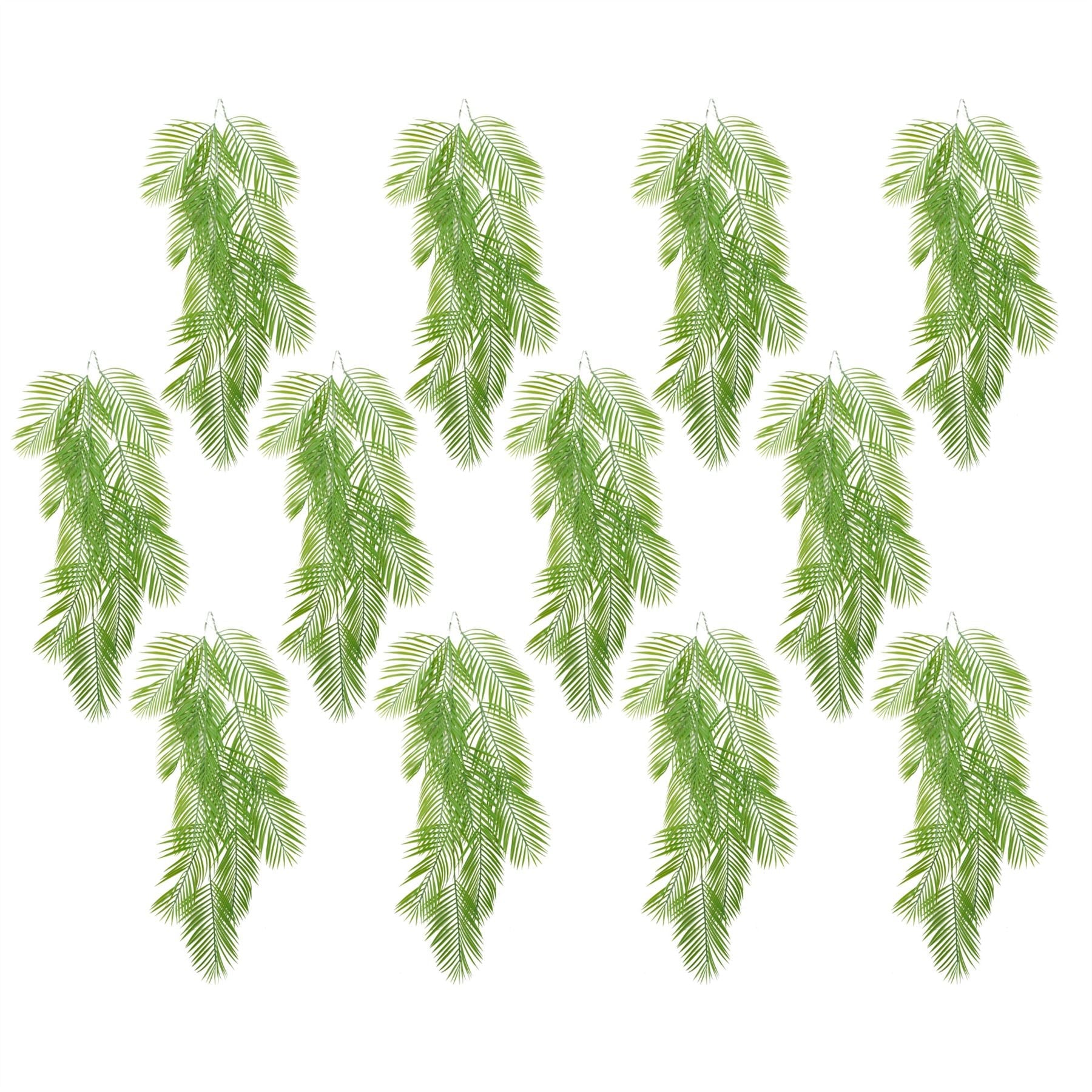 120cm Artificial Hanging Palm Leaf Plant