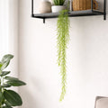 100cm Artificial Trailing Rhipsalis Style Hanging Plant - Light Green Tips - Premium Quality