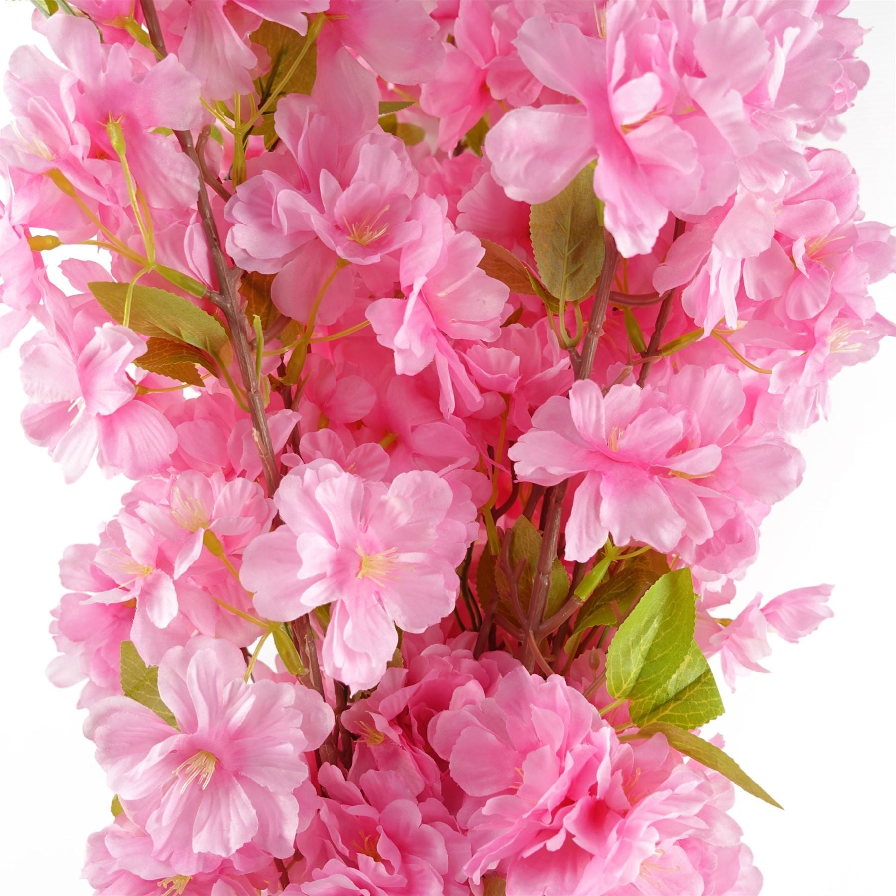 Pack of 6 x 100cm Pink Artificial Blossom Stem - Premium Quality