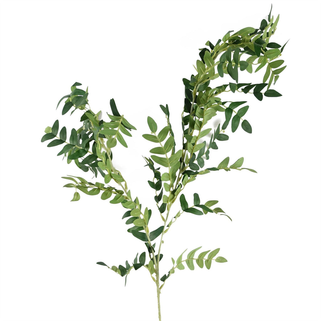 Pack of 6 x 100cm Artificial Fern Foliage Stem - Premium Quality