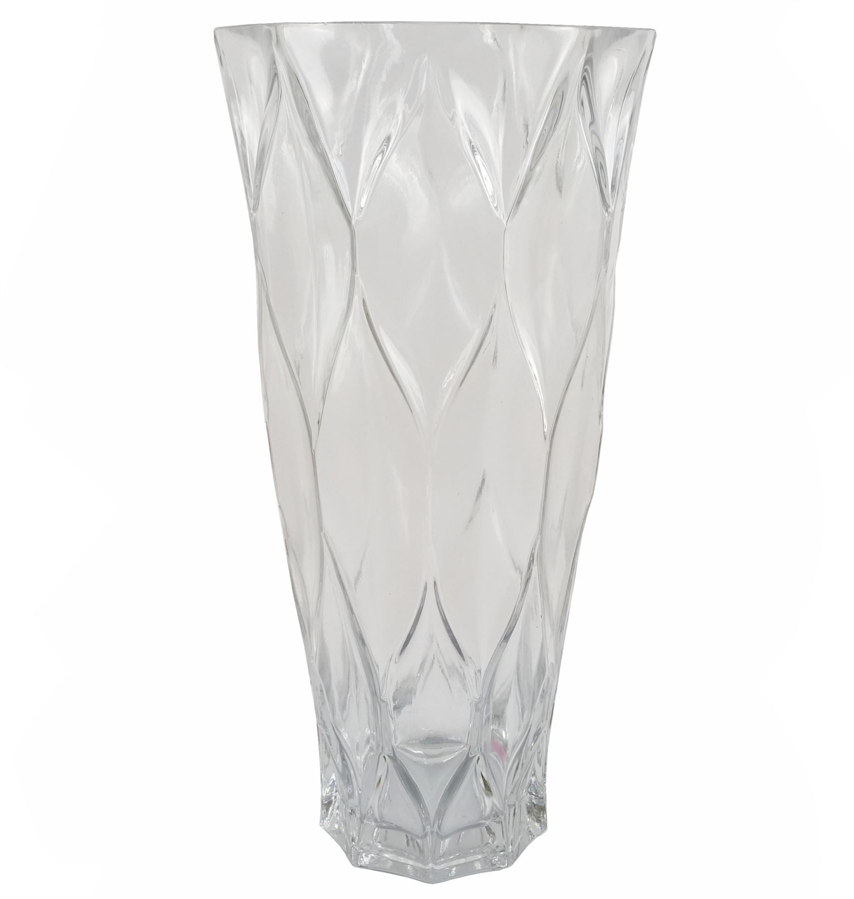 80cm Artificial Orange Chrysanthemum Foliage and Glass Vase - Premium Quality