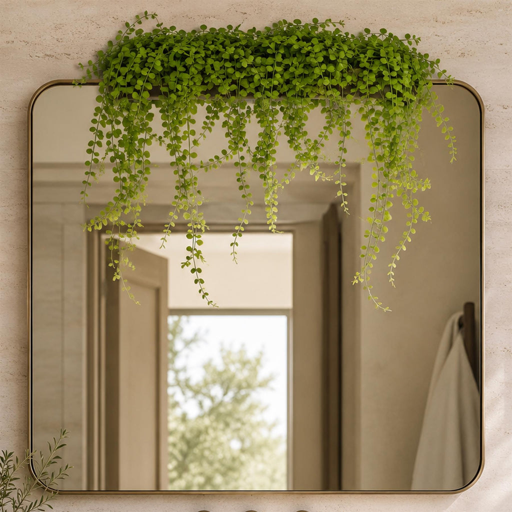 Hanging UV and Fire Resistant Artificial Plant Pearl String 92cm - Premium Quality
