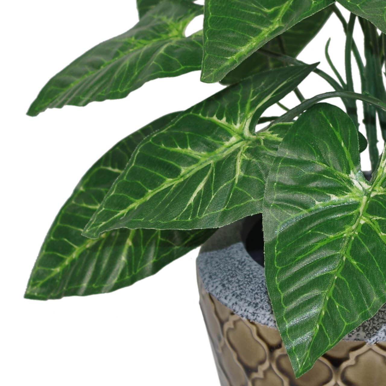 45cm Botanik Realistic Large Artificial Foliage Plant with Pot