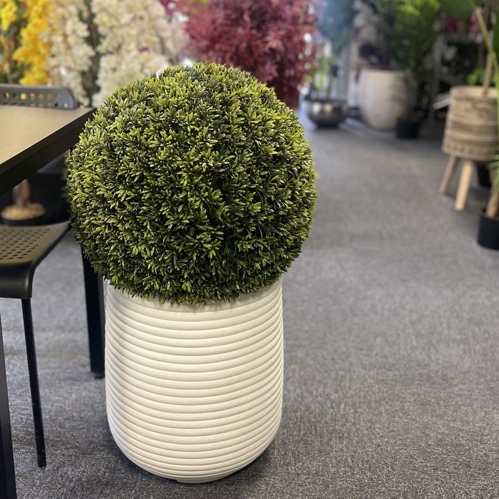 45cm Artificial Thyme Topiary Ball - Premium Quality
