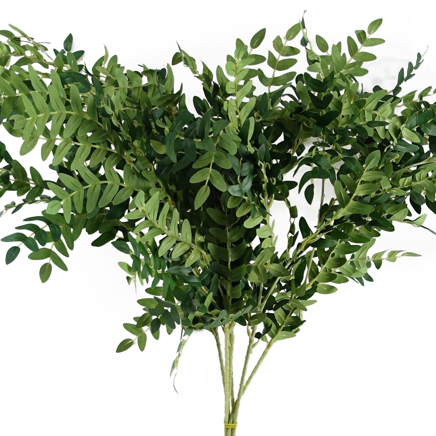 Pack of 6 x 100cm Artificial Fern Foliage Stem - Premium Quality